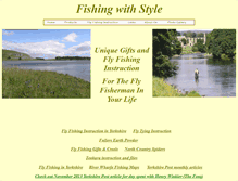 Tablet Screenshot of fishingwithstyle.co.uk